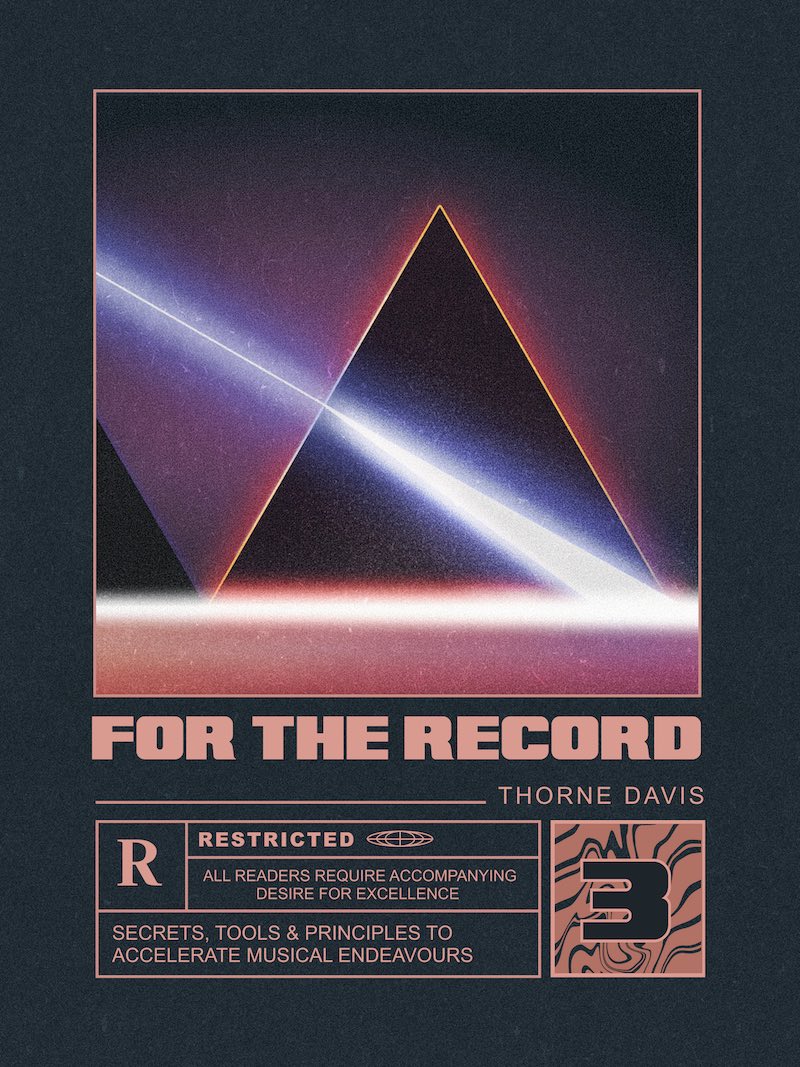 Book cover of the 'For The Record' book by Thorne Davis