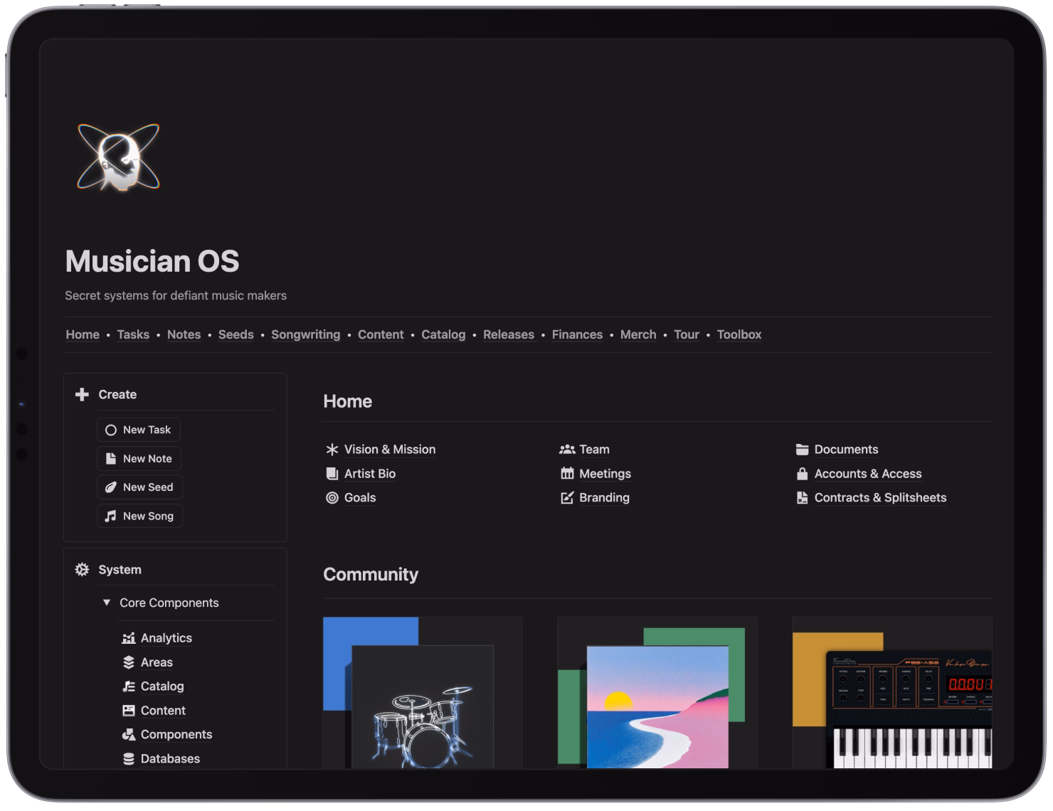Musician OS