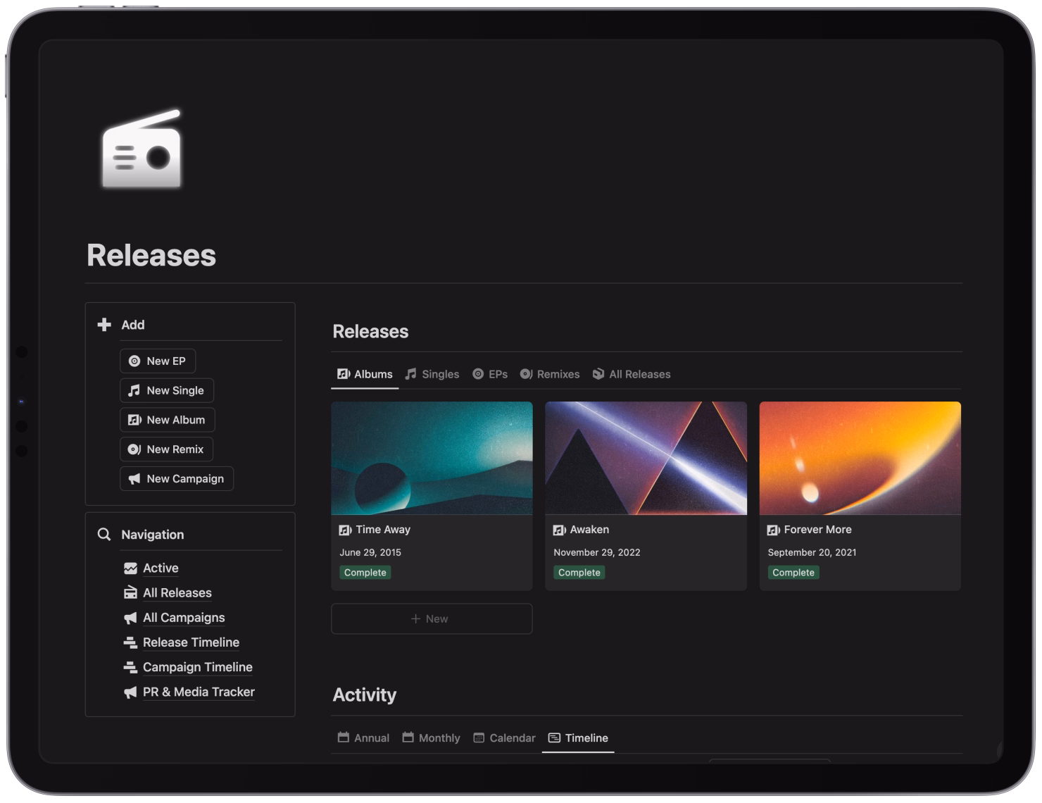 Releases